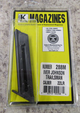 Iver Johnson Trailsman - .22 Lr 10 Rd Triple K Magazine 288m 22lr Pistol New Iver Johnson Trailsman - .22 Lr 10 Rd Triple K Magazine 288m 22lr Pistol New