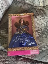 Barbie Portrait in Blue Wal-Mart Special Edition Redhead Doll