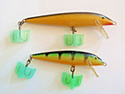 2 Rapala Countdown Balsa Minnows 3 1/2" & 4" Bass, Trout, Walleye Day/Night — photo 1