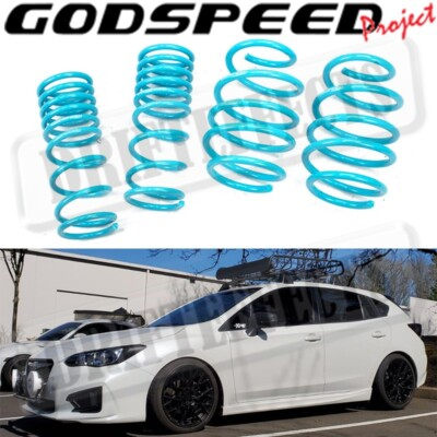 #ad GODSPEED TRACTION S PERFORMANCE LOWERING SPRINGS KIT FOR IMPREZA GK GT 2017 21 $162.00