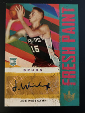 2021-22 Court Kings Fresh Paint Autographs #43 Joe Wieskamp/149