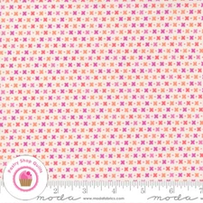 Moda SINCERELY YOURS 37613 11 White Multi x's Tonal SHERRI & CHELSI Quilt Fabric