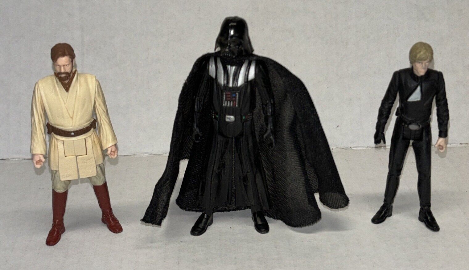 STAR WARS DARTH VADER Obi Wan Luke Skywalker 3.75" Figures Hasbro 2013 Loose OOB