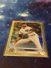 2022 Series 1 Base Gold Foil #131 Luis Gil - New York Yankees