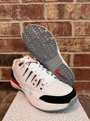 New 8 Nike Air Zoom Vapor RF AJ3 Federer Jordan 3 White Fire Red