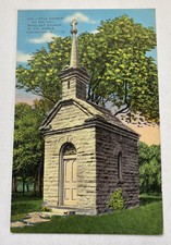 Vintage Linen Postcard ~ The Little Church on the Hill ~ Covington Kentucky KY