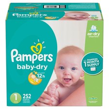pampers baby dry 3 mega pack
