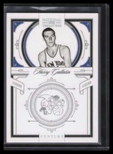 2009-10 Playoff National Treasures Century Silver 133 Harry Gallatin 8/10 Legend