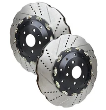 FITS AUDI TTRS [8S] FRONT 2-PIECE FLOATING VENTED DISC CONVERSION – 370MM X 32MM