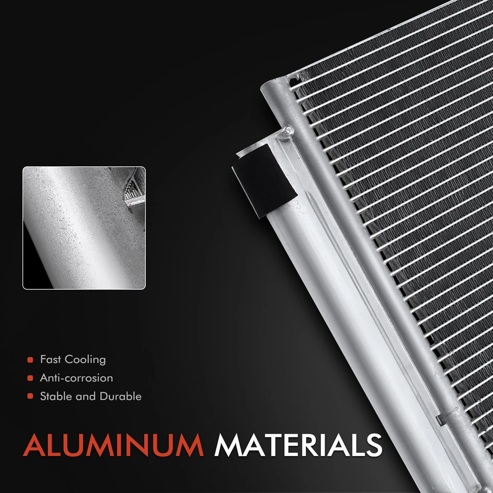 Condensador de CA con receptor secador para BMW 535i 08-10 535xi 535i xDrive L6 3,0 L Foto 2 de 4