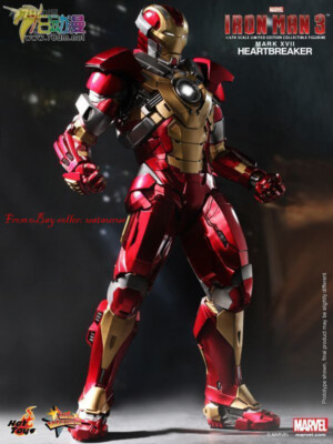 Perfect Hot Toys 1/6 Mms212 Iron Man Mk17 Heartbreaker In Stock