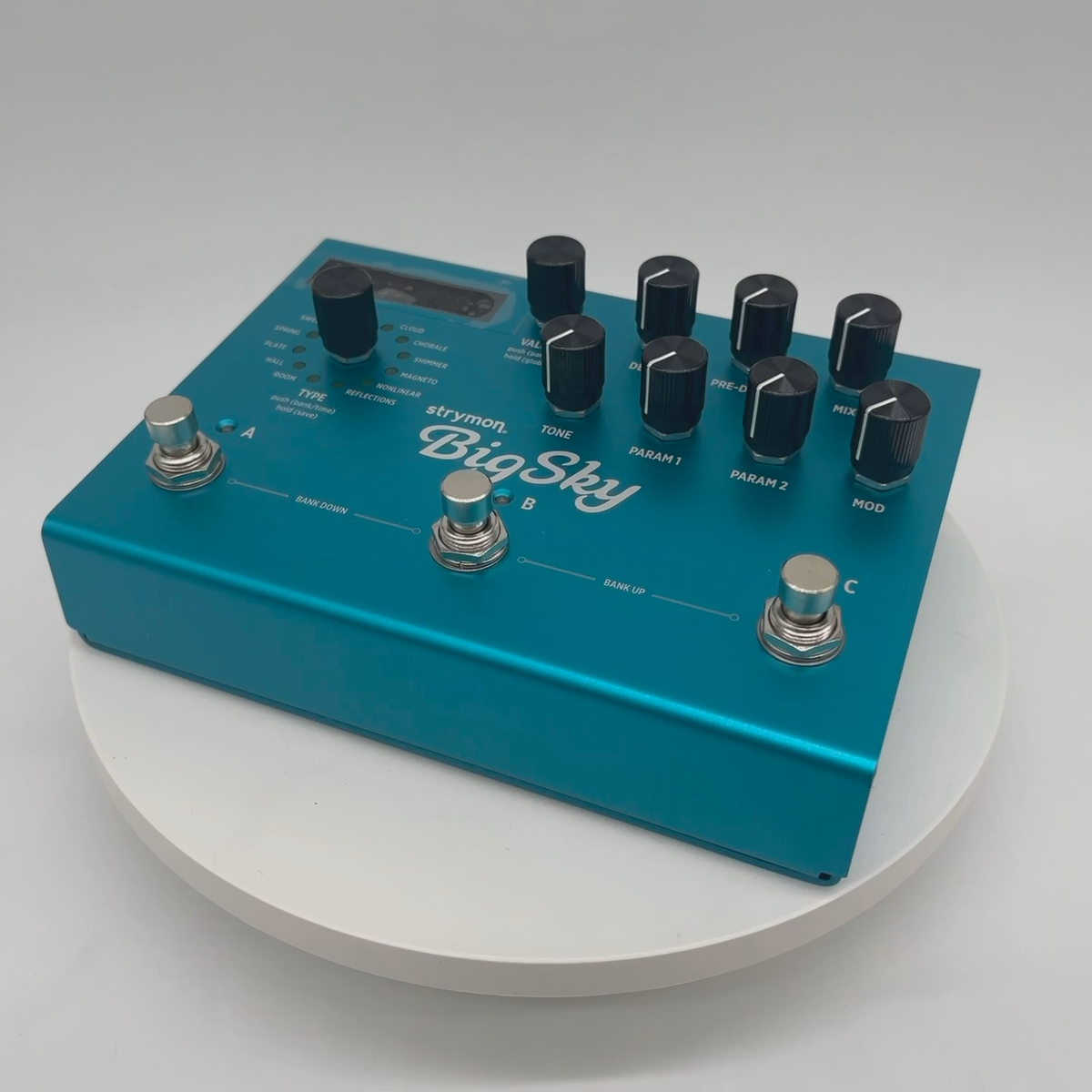 Strymon BigSky Multidimensional Reverb Guitar Effects Pedal Strymon BigSky Multidimensional Reverb Guitar Effects Pedal