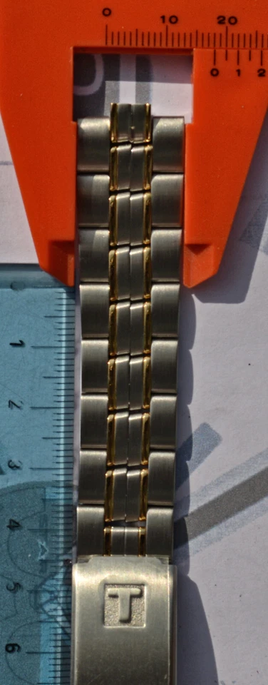 Bracelet en Acier Tissot Original Neuf Bracelet 18 Mm. Prix Soldé - Photo 2/4