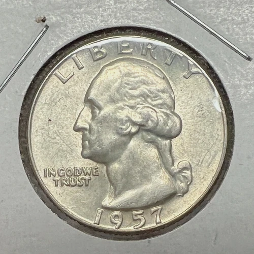 1959  SILVER WASHINGTON QUARTER BRILLIANT UNCIRCULATED