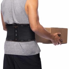 Copper Fit Elite Back Support AirFlow Back Brace Adjustable Double-Band 30-50"