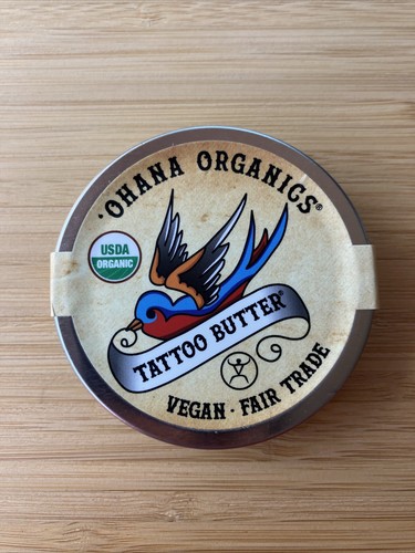 Tattoo Butter : Ohana Organics. Vegan Fair Trade. Certified USDA ...