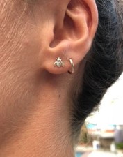 14k GF Lil' Honey Bee Stud Post Earrings