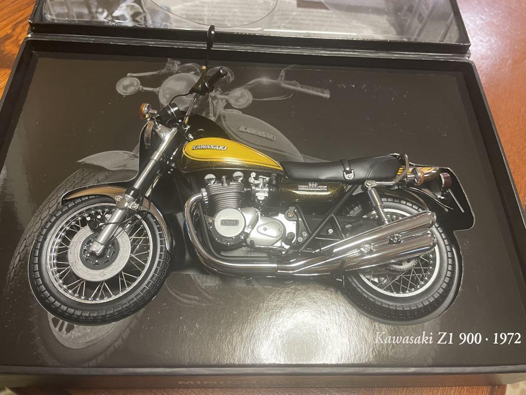 Kawasaki Z1 900 Yellow 1/12 Scale Minichamps Model | eBay Kawasaki Z1 900 Yellow 1/12 Scale Minichamps Model | eBay