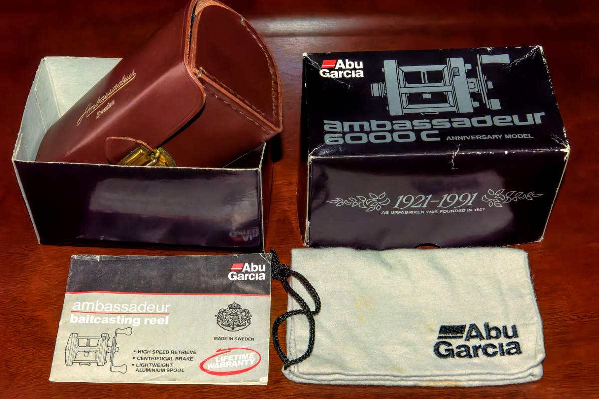 Vintage Classic Abu Garcia Ambassadeur 6000C Anniversary Vintage Classic Abu Garcia Ambassadeur 6000C Anniversary