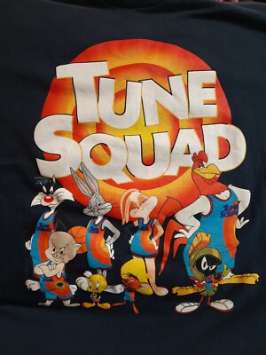 Vintage Tune Squad Space Jam 90s Shirt 2XL bugs and lola bunny | eBay