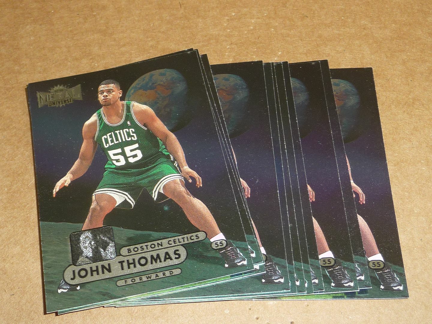 1997/98 Metal Universe Championship JOHN THOMAS LOT OF 12 CELTICS #18