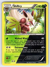 Shiftry 11/114 2016 XY Steam Siege Pokemon Card TCG Nintendo Holo Rare - VLP