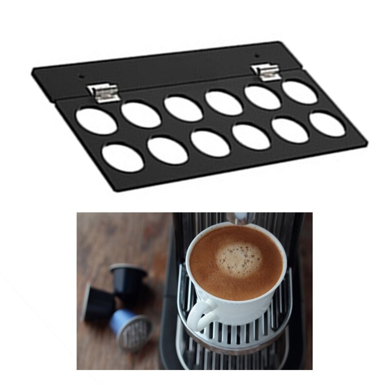 Coffee Pods Stand Coffee Pods Shelf Acrylic Coffee Pods Holder for