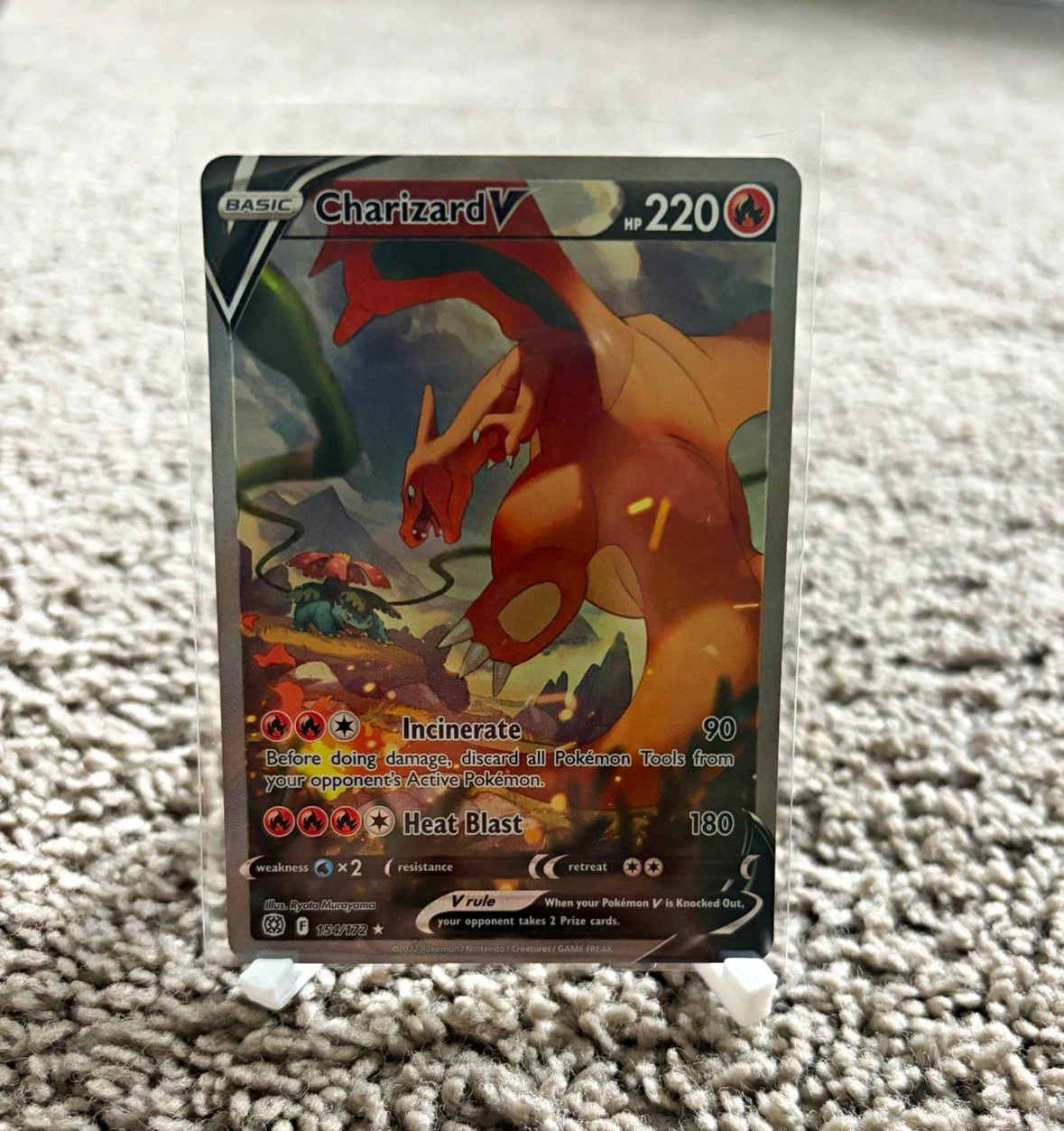 Charizard V - Brilliant Stars #154 Price & Value ($315.48) | PokeScope