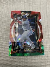 2025 Panini Select Kristian Campbell Rookie Red & Green Ice Prizm #76 