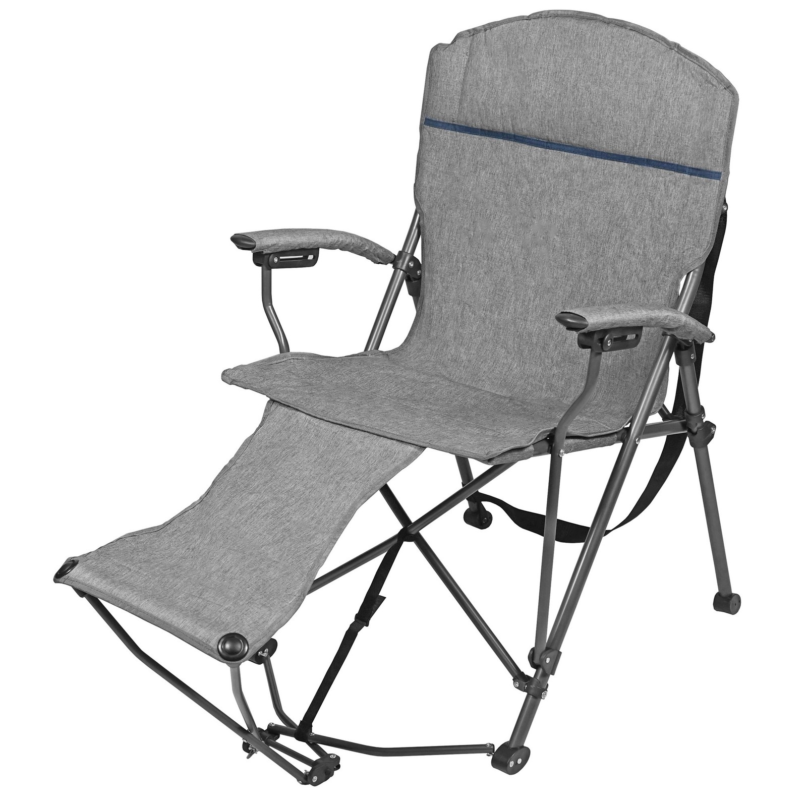 With Foot Rest, Gray