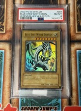 1st Edition LOB-001 Blue Eyes White Dragon PSA 8 North American 