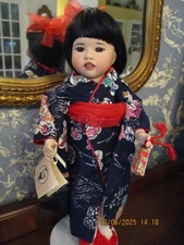 Wendy Lawton GIRLS DAY JAPAN Porcelain Doll LE 396/500 ~ Adorable, Gift Ready!