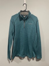 Men s Eddie Bauer 1/4 Zip Pullover, Size medium