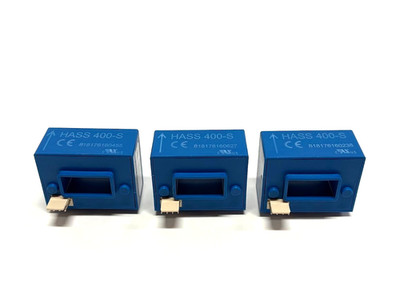 (LOT OF 3) LEM HASS 400-S Current Sensor 400A Open Loop Bidirectional Module