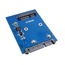 Slim Type Mini PCI-E mSATA SSD to 2.5" SATA 3.0 22pin HDD Adapter Hard Disk P...