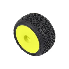 Pro-Line Racing Electron 2.0 F/R Tires Mounted 7mm Yellow 4 for Losi Micro-T