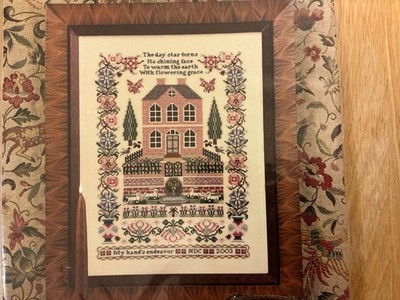 Just Nan  Silkwood Manor  cross-stitch pattern and embellishments - BRAND NEW