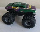 2002 Rare Incredible Hulk Monster Jam Truck Original - Hot Wheels Marvel Vintage