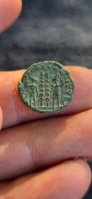 Roman Empire Constantius II Nummus Siscia Copper Cohen:104 Authentic Roman Coin
