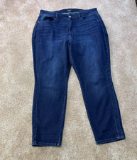 Judy Blue Boyfriend Fit Jeans Women's 22w Blue Stretch Denim High Rise
