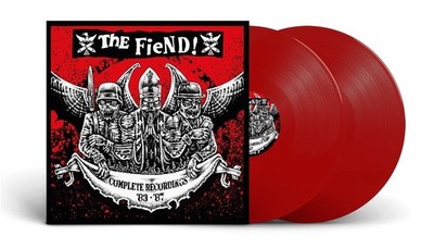 THE FIEND - COMPLETE RECORDINGS 1983-1987 (RED VINYL 2LP)