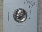 1962  ROOSEVELT DIME PROOF COLOR TONED