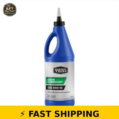 Super Tech Gear Lubricant SAE 80W-90, 1 Quart Performance Oil