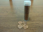 1946 S Lincoln Wheat Penny Roll of 50 Red Copper San Francisco
