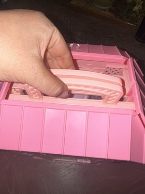 2000 Mattel Pink Portable Fold Up Magi-Key Barbie Doll Magic House