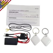 Auto-Sensing Immobilizer Car Anti-Theft Engine Lock Smart Alarm System