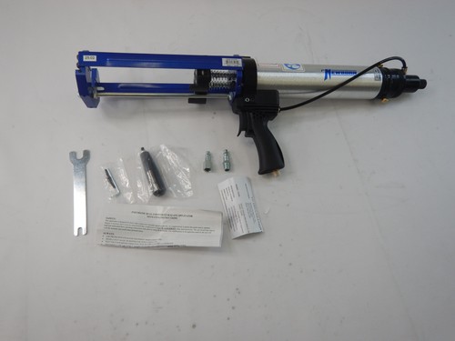 Newborn 830A30 Dual Component Pneumatic Applicator, 2-1/2" Cylinder, Blue