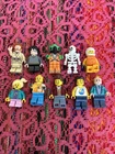 10 Lot Lego Minifigures Minifigs Men Star Wars Harry Potter Alien Skeleton Figs