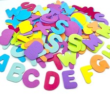 208Pcs Foam Letter Stickers, 2Inch Alphabet for DIY Crafts
