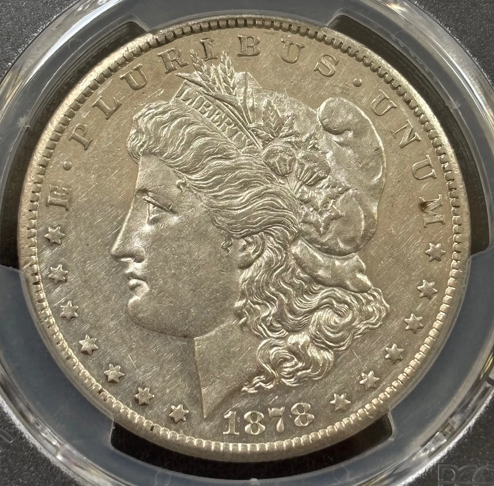 1878 CC CARSON CITY Morgan Silver $1 Dollar PCGS Cleaned-AU Detail (#1025) - Image 4 of 4